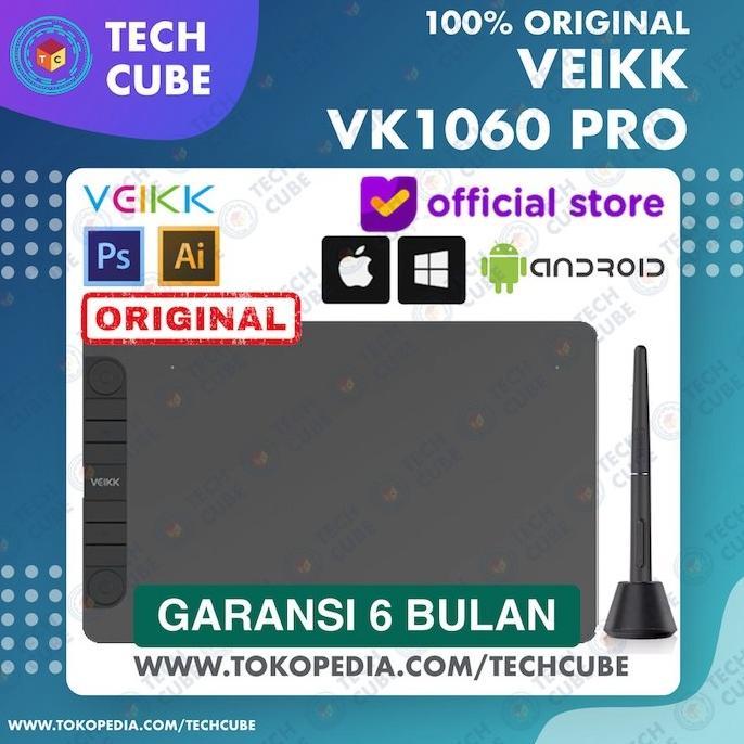 Gambar TERMURAH VEIKK VK1060 PRO DIGITAL GRAPHIC DRAWING PEN TABLET OSU AL A30 A50 A15 - Tablet dari indbeis undefined Tokopedia