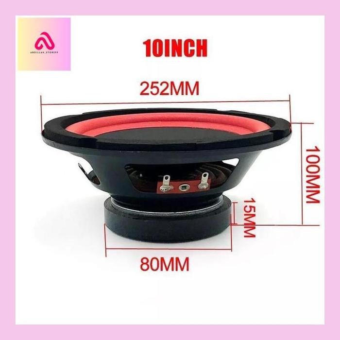 Gambar Abdi^ Speaker Subwoofer Mobil 6 Inci 8 Inci 10 Inci Woofer Original Power Amplifier Bluetooth Speaker Woofer Bass Woofer Speaker Kelas Menengah Mobil Stereo Kendaraan Mobil Midrange Speaker - 10 inci dari Abdillah-Store99 undefined Tokopedia