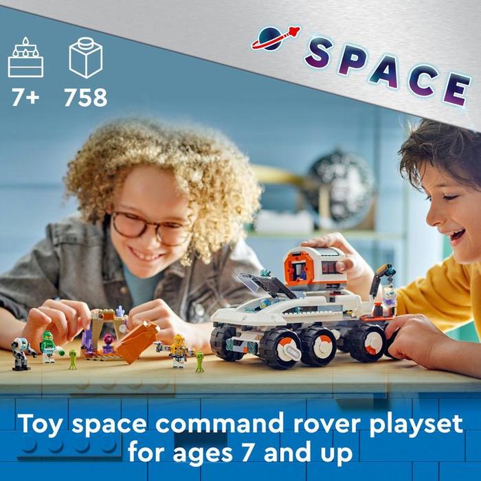Gambar NIN LEGO City 60432 Command Rover and Crane Loader Toy (758 Pieces) Mainan Balok (7 Tahun+) Promo Diskon dari Luxine nine undefined Tokopedia