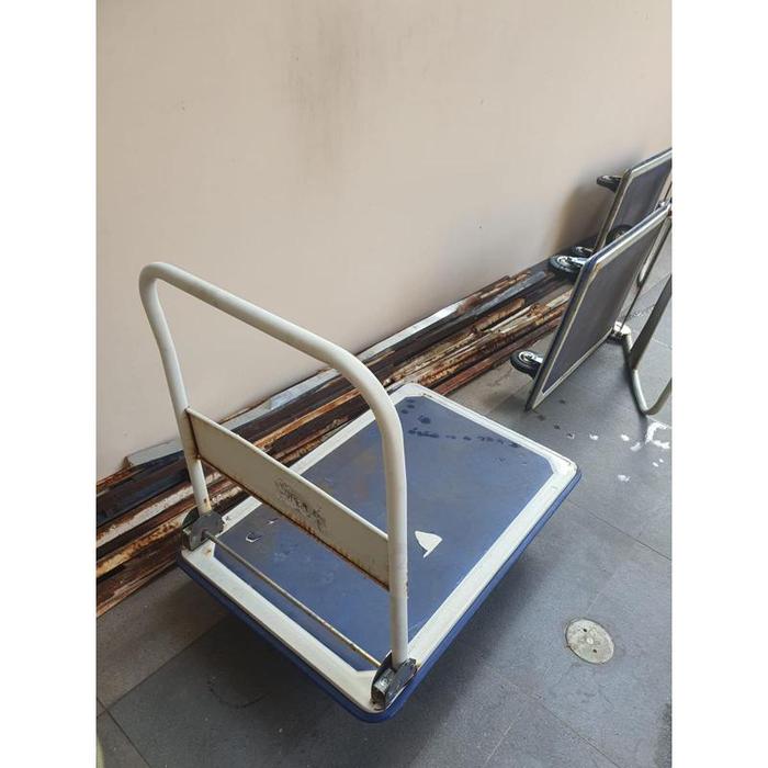 Gambar Troli Barang Bekas (JABODETABEK only) LUAR KOTA JANGAN CHECKOUT!!! Ori!! - Biru 80x60cm dari Furry ID undefined Tokopedia