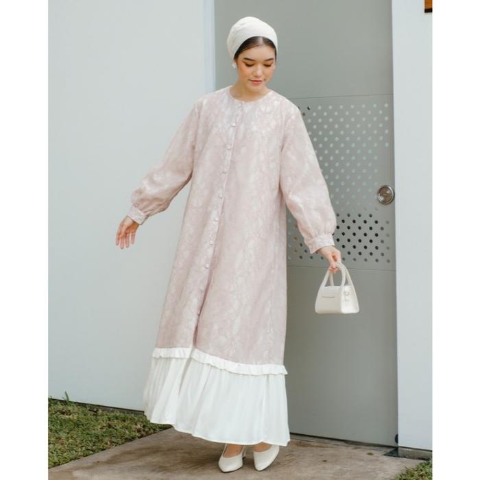 Gambar ARABELLA MAXI DRESS MYRUBYLICIOUS - DUSTY PINK dari MYRUBYLICIOUS COLLECTIONS undefined Tokopedia