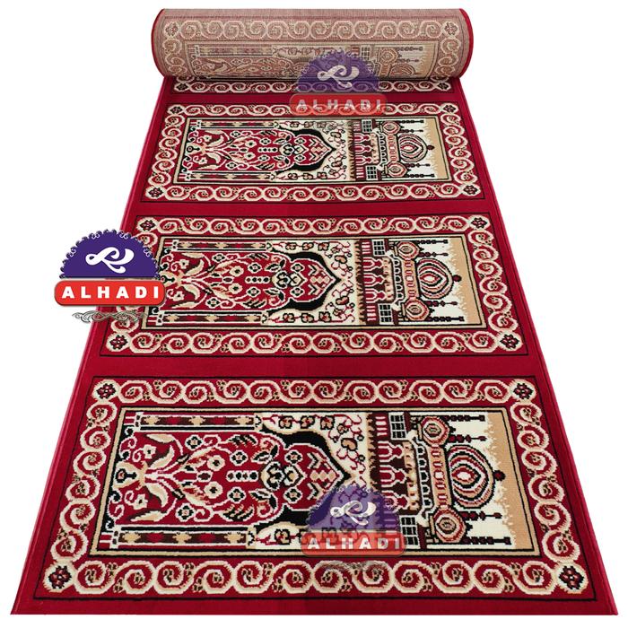 Gambar Alhadi Karpet Masjid MEDGRA SHABEL METERAN Ukuran 100 x 115cm Tebal 9mm Sajadah Roll Mushola Terlaris - Medgra-16 dari Alhadi Official Store undefined Tokopedia