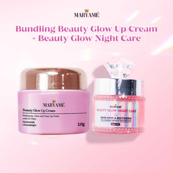 Gambar Maryame Beautee Bundling Beauty Glow Up Cream & Beauty Glow Night Care dari Maryame Beautee Official undefined Tokopedia