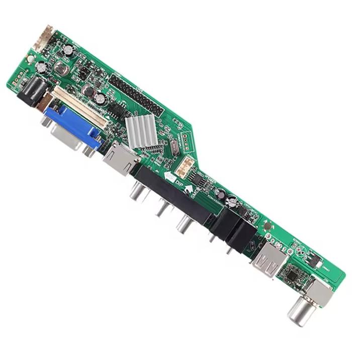 Gambar Universal LCD LED TV MainBoard Mesin DTV TV Digital Signal DVB-T2 DVB - mainboard only dari trycom undefined Tokopedia