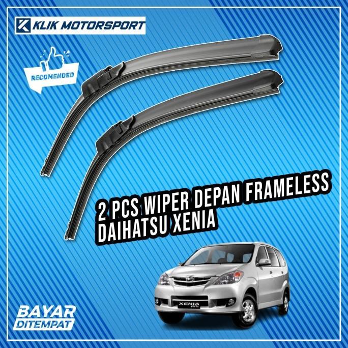 Gambar Wiper Daihatsu Xenia 2003 - 2011 / Wiper Mobil Frameless - 1 Set Depan - 2012 - 2016 dari variasi kendraan 009 undefined Tokopedia