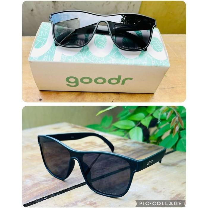 Gambar KACAMATA GOODR VRG SUNGLASS PRIA WANITA SPORT SEPEDA GOWES RUNNING JOGGING full POLAROID - HITAM dari Coup Luck Store undefined Tokopedia