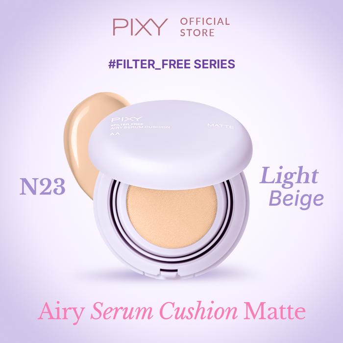 Gambar PIXY #Filter_Free Airy Serum Cushion Matte - N23 Light Beige dari Pixy Official Store undefined Tokopedia