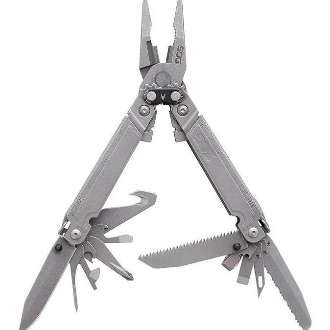 Gambar Promo Sog Poweraccess Assist FullSized WellRounded Daily Use MultiTool OneHanded Assisted Opening 21 Tools dari Purpel Mart undefined Tokopedia