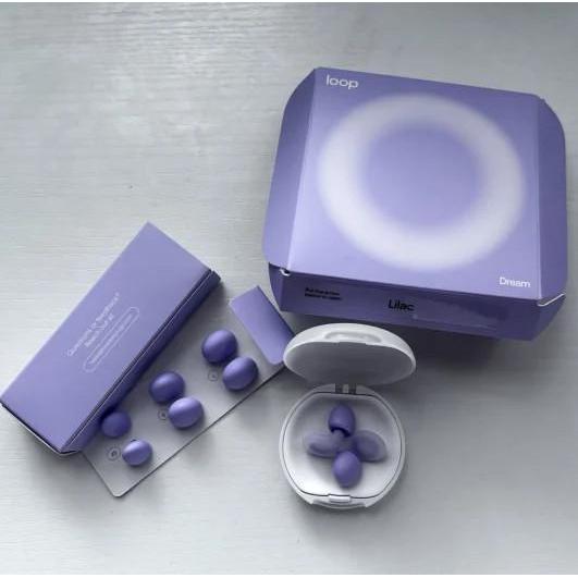 Gambar Loop Earplugs Dream Lilac Noise Reduction Hearing Protection Reusable Travel Sleep Ear Plug Best Quality dari Sadukuh store undefined Tokopedia