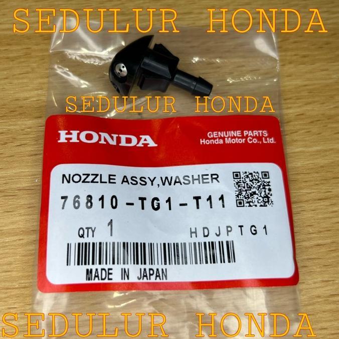 Gambar TERBARU NOZZLE WIPER SEMPROTAN KACA DEPAN MOBIL HONDA BRIO SATYA MOBILIO BRV O MURAH - 76810 TG1 ORI H dari MobilTech undefined Tokopedia