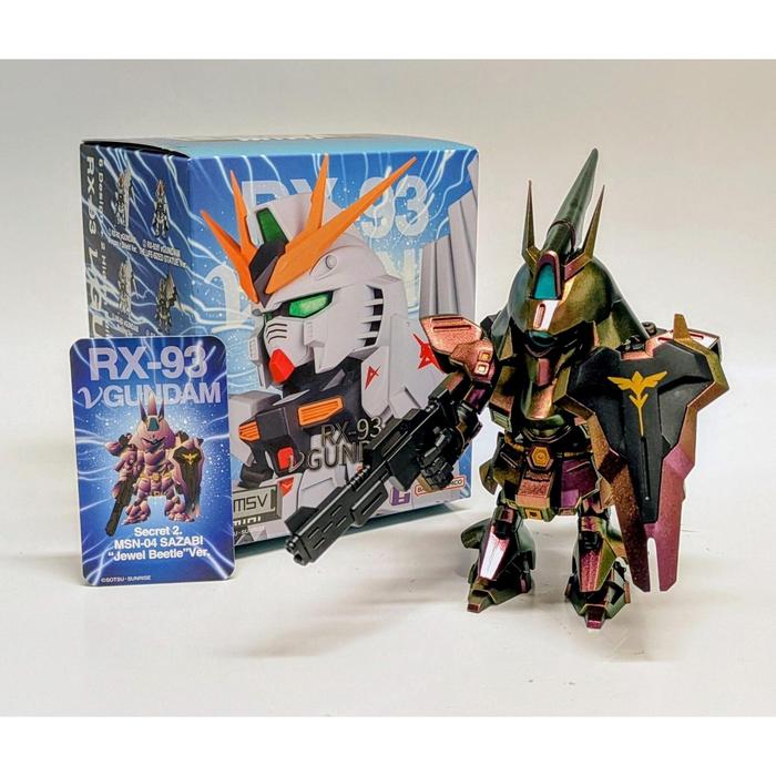 QMSV RX-93 νAM MSN-04 SAZABI サザビー 超合金 MSN-04FF SAZABI