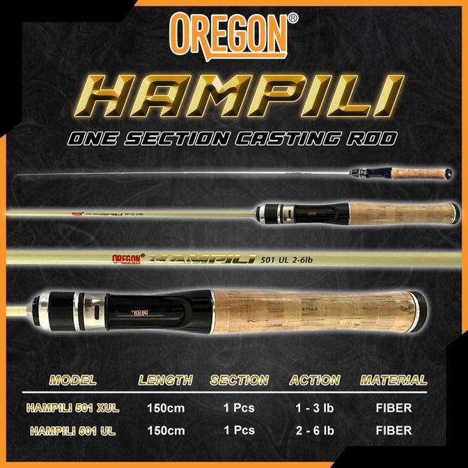 Gambar Joran Casting Oregon Hampili 501 - 1-3lb dari FISHING SHOP JKT undefined Tokopedia