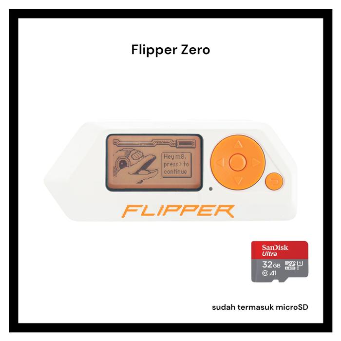 Gambar Flipper Zero - Electronic Pet Toy - Multitool Educational Device - New - Flipper Only dari pixeru undefined Tokopedia