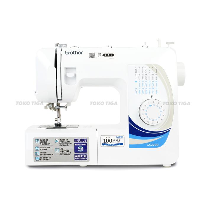 Gambar Mesin Jahit BROTHER GS2700 Portable Multifungsi - MESIN dari TOKO TIGA undefined Tokopedia