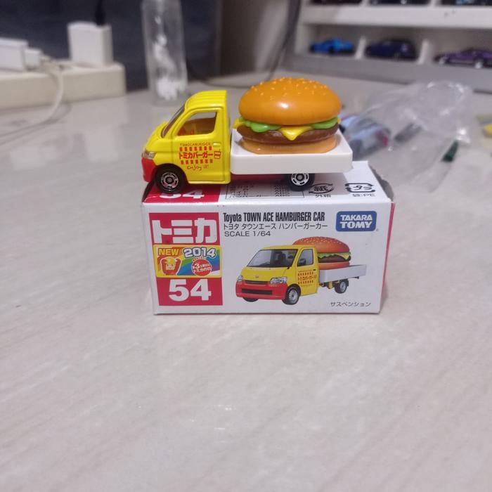 Tomica 54 Toyota Town Ace Hamburger Car Daihatsu Grand Max Pickup