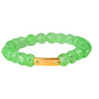 Gambar Gelang Emas Krista Imut  - Bisa Custom Nama - Toko Emas Gadjah - Emerald Green, 6 K- Dewasa dari Toko Emas Gadjah - Est. 1918 undefined 2 Tokopedia