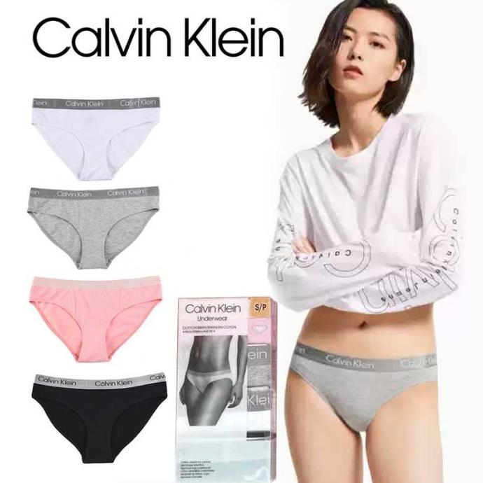 Gambar 4PCS Asli Calvin Klein Celana Dalam Wanita CK Katun Premium Women Underwear - S dari Mariska Storeid undefined Tokopedia
