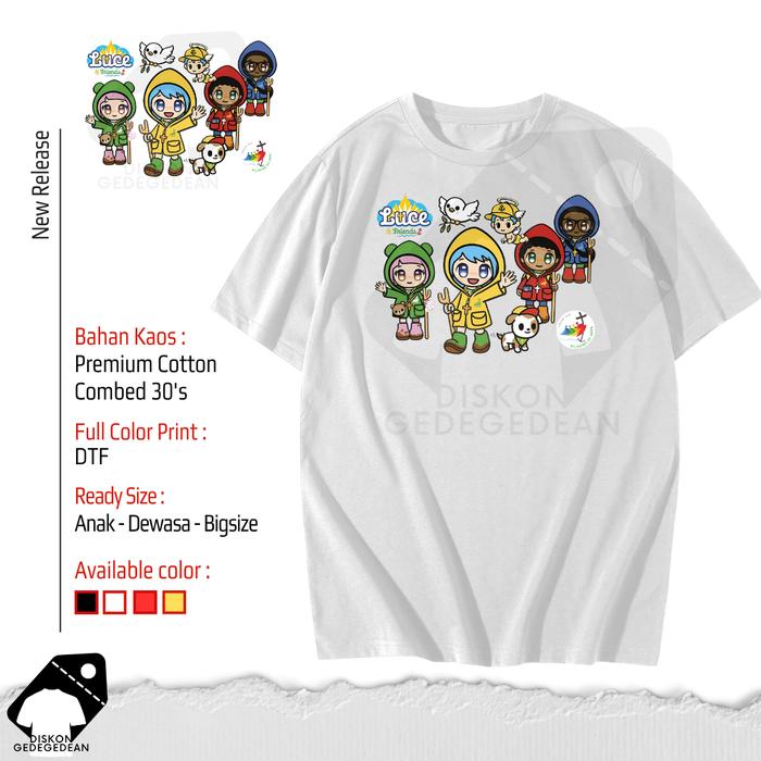 Gambar Diskongedegedean Kaos Luce Vatican Mascot Varian Gambar 7 - Model 1, Anak 2/4/6/10 dari Diskongedegedean undefined Tokopedia