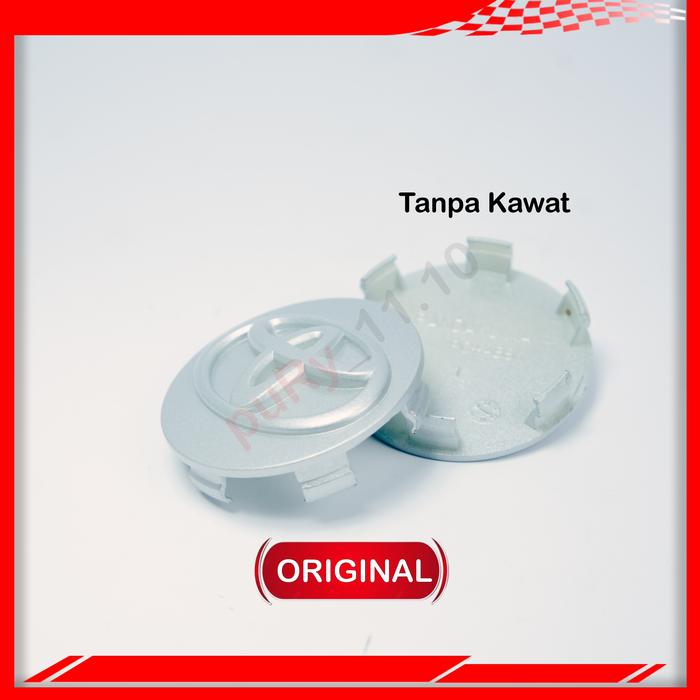 Gambar DOP VELG TUTUP AS RODA TOYOTA AGYA DAN TOYOTA CALYA CAYLA ORIGINAL - Tanpa kawat dari PR1110 undefined Tokopedia