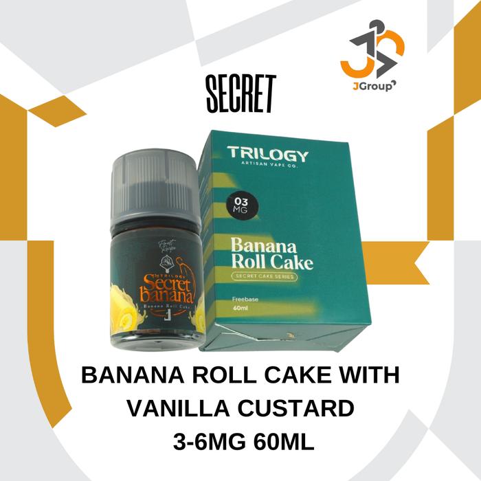 Gambar SECRET BANANA 60ML BY JVAPE INDONESIA X TRILOGY BREWERY E-LIQUID - 3MG dari Jvape Surabaya undefined Tokopedia