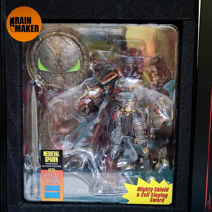 Medieval Spawn kickstarter版 青ver. Exclusive Images: McFarlane