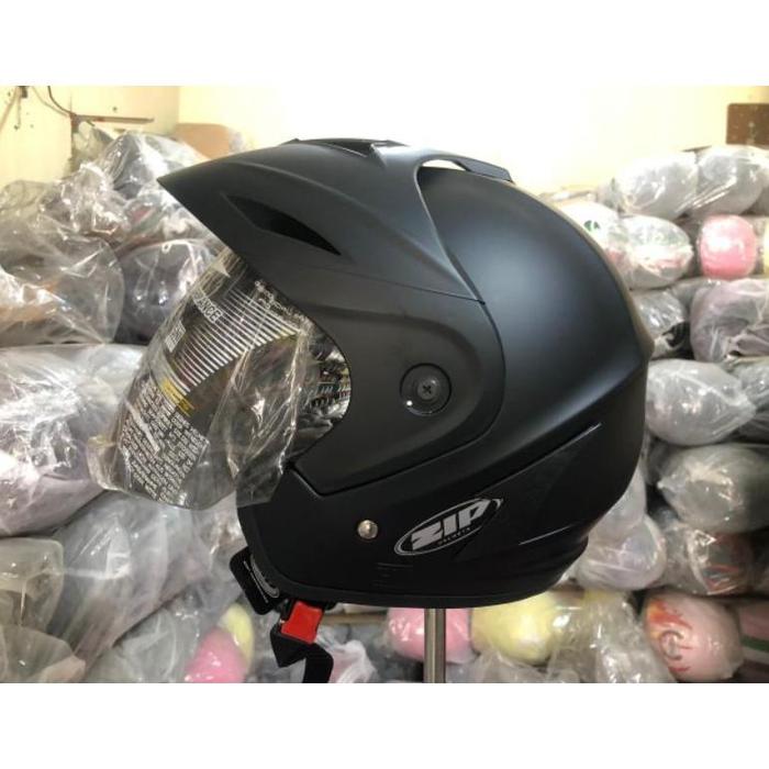 Gambar TERLARIS HELM PRIA DAN WANITA DEWASA JUMBO SNI/HELM PRIA JUMBO/HELM WANITA HIJAB(batokan besar/jombo, size L fit ke Xl) READY - Hitam doff, All Size dari TOKO MEDIXMART undefined Tokopedia