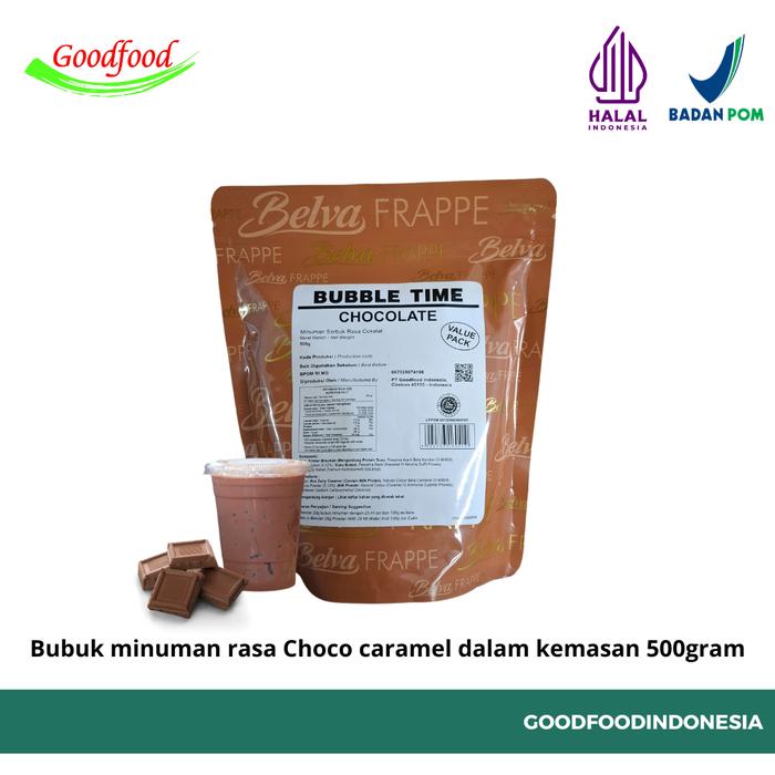 Gambar Minuman Serbuk Bubble Time - Choco Caramel dari Goodfoodindonesia undefined Tokopedia