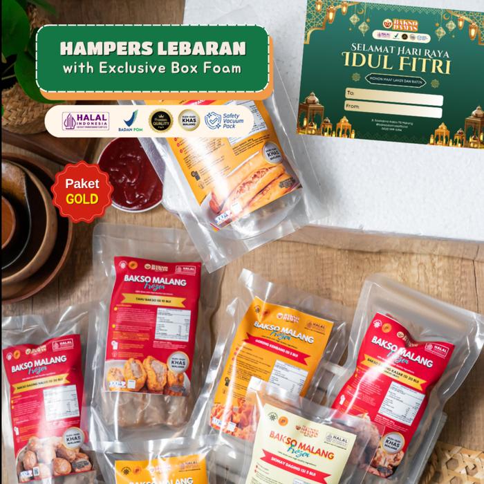 Gambar Hampers Lebaran Paket Gold dari Bakso Damas undefined Tokopedia