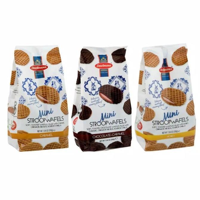 Gambar Enakk Daelmans Stroopwafels Wafel Chocolate Caramel Waffle khas Belanda - Chocolate, 160g dari toko rasa sembilan undefined 5 Tokopedia