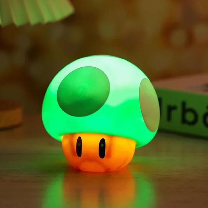Gambar Super Mario Bros Anime Night Lamp LED Sound Question Mark Mushroom Light Action Figures Toy Cute Star Lights Kids Birthday Gift - lvsemogu deng dari demagros id undefined Tokopedia
