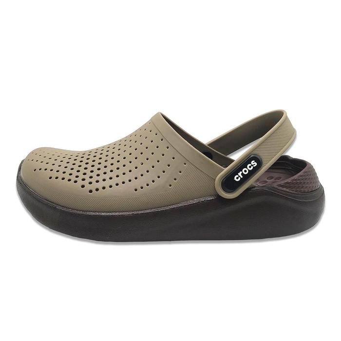 Gambar BERKUALITAS CROCS / SANDAL CROCS / CROCS LITERIDE / LITERIDE / SANDAL PRIA / LITE RIDE / SEPATU SANDAL PERAWAT / SANDAL KODOK - ESPRESSO, M4 dari slideside undefined Tokopedia