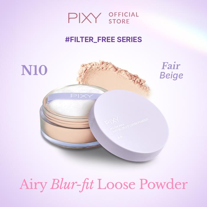 Gambar PIXY #Filter_Free Airy Blur - Fit Loose Powder - N10 Fair Beige dari Pixy Official Store undefined Tokopedia