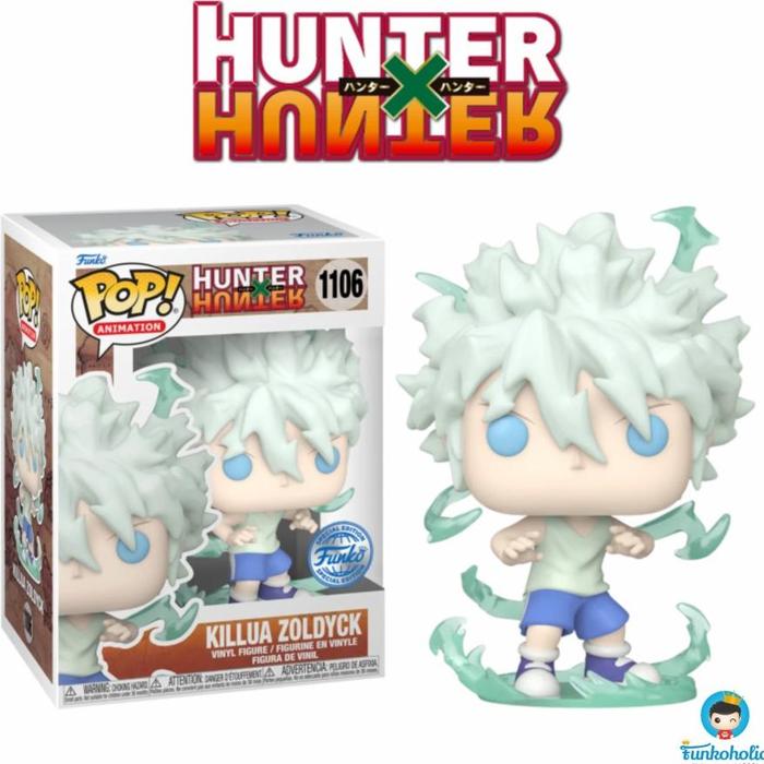 Gambar Funko POP! Animation Hunter x Hunter - Killua Zoldyck (God Speed) [Exclusive] #1106 dari Murah Sae77 undefined Tokopedia