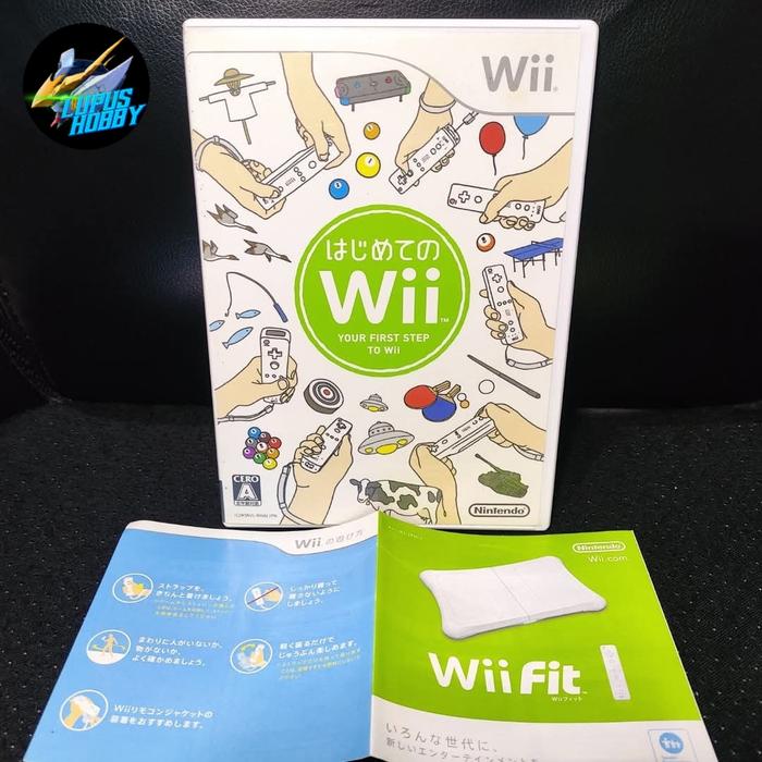 Gambar Wii fit sports resort rabbids raving party nintendo original game rayman first step to plus music - FirstStepToWii dari Lupus Hobby undefined Tokopedia