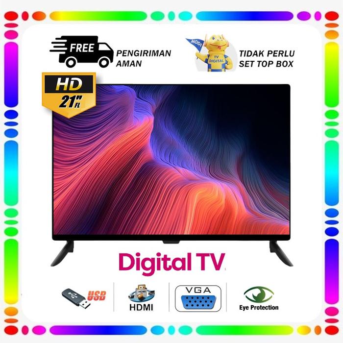 Gambar TV LED 21 inch HD TV murah(Model TCLG-S21A) Garansi RESMI 1tahun - 21FL DIGITAL dari EmpatSaudaraJaya undefined Tokopedia