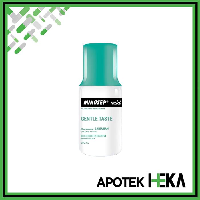 Gambar Minosep Obat Kumur 150 ml 0.1% 0.2% Hijau Merah - Hijau dari Apotek Heka Semarang undefined Tokopedia
