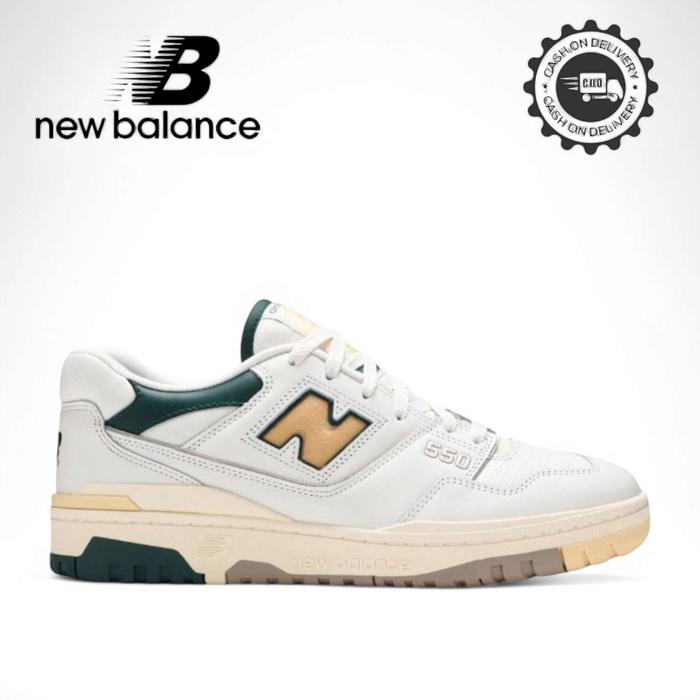 Jual SEPATU NB NEW BALANCE 550 NATURAL GREEN WHITE YELLOW 44 - Main Image