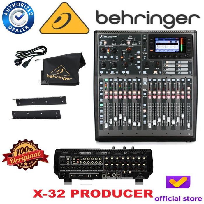 Gambar Behringer X32 Producer  X32 Compact Digital Mixing Console Behringer X-32 Producer  X-32 Compact - X32-PRODUCER dari JV MUSIC STORE undefined Tokopedia