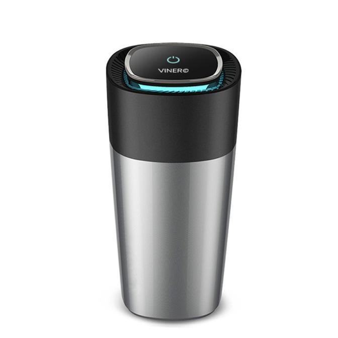 Gambar Ready Vinero Aero Car Air Purifier Portable Hepa Filter Anion - Grey dari DAYAMOTORS undefined Tokopedia