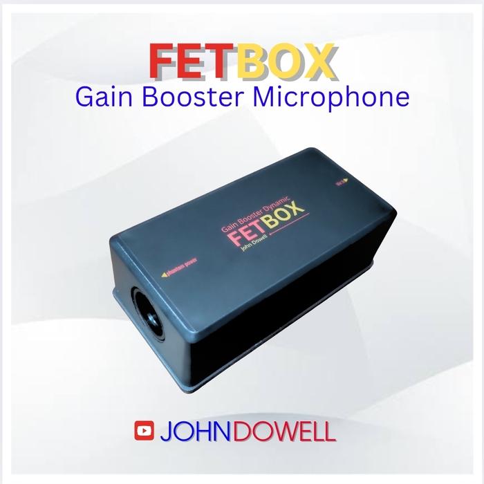 Gambar FETBOX FETHEAD INSIDE Booster microphone dynamic - Fetbox Old dari John Dowell undefined Tokopedia