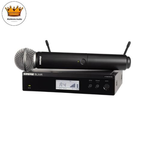 Gambar Mic Wireless SHURE BLX 24R SM58/BLX 24R SM58/mic wireless shure original dari MahkotaAudio undefined Tokopedia