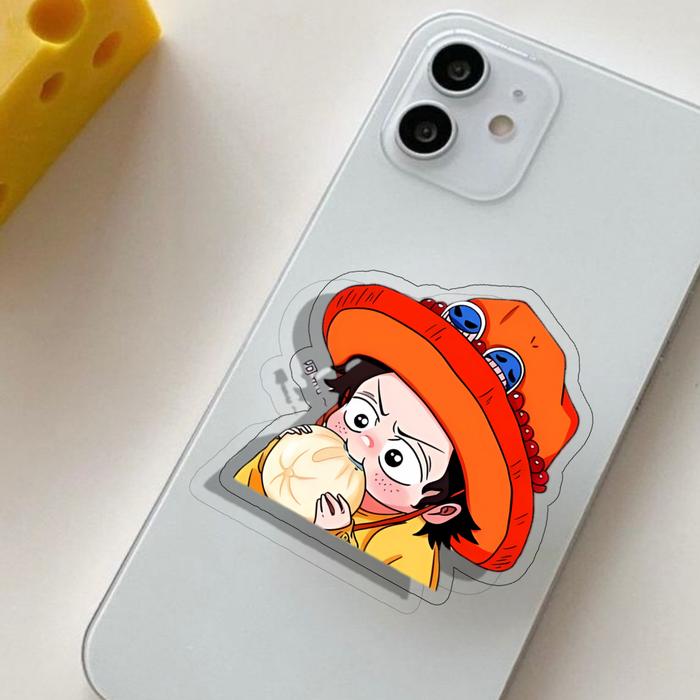 Gambar One Piece Pop Socket | Griptok / Phone Holder / Phone Grip / Stand Hp Universal / High Quality UV Print on 3mm Acrylic Frame | Bisa di gunakan Untuk Semua Jenis Handphone - PS3C dari JACKPOT STUDIO undefined Tokopedia