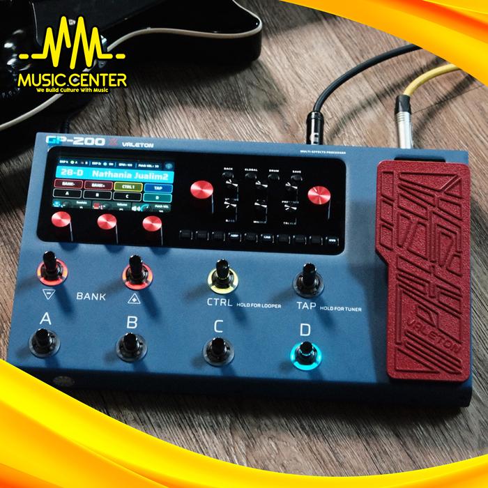 Gambar Efek Gitar Elektrik Valeton GP200X GP-200X Multi Effects Processor dari MM Music Store undefined Tokopedia