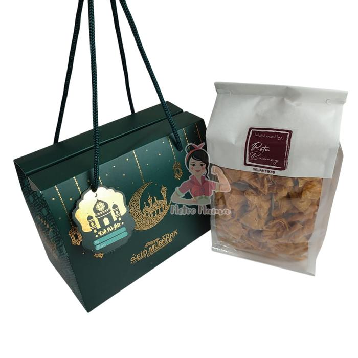 Gambar Kue Bawang Pita Premium " Ratu Bawang " Enak Renyah Packing Zip Lock - Hamper Lebaran dari Metromama undefined Tokopedia