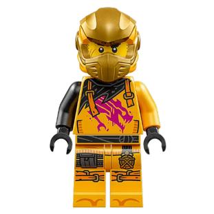 Lego Minifigure Njo921 Arin Shirt With Magenta Dragon Head Wrap