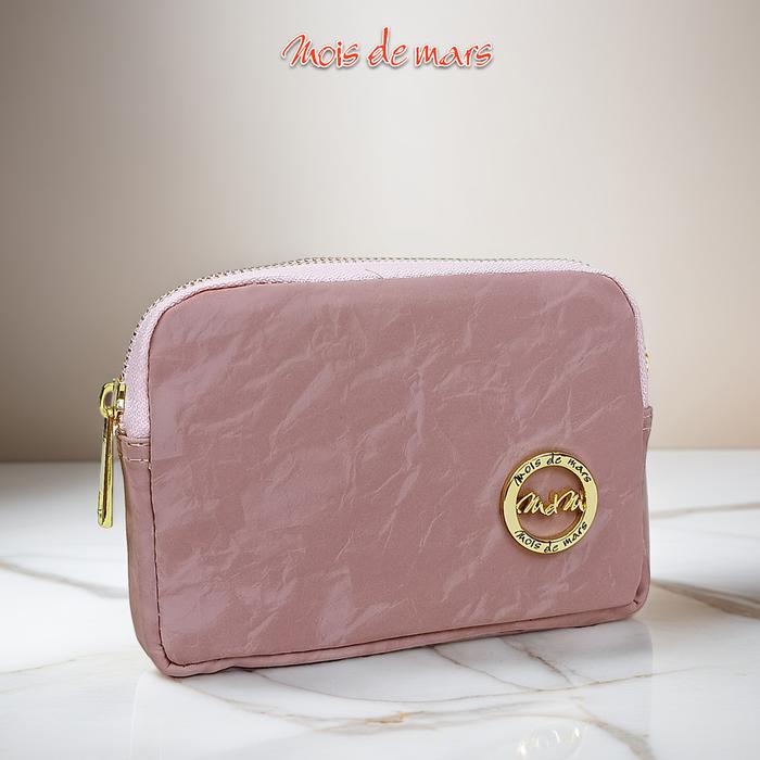 Gambar Pouch Mini Organizer - Dompet Mini - MOIS DE MARS - Celie Series - WESTY - Dusty Pink dari Mois De Mars Bags undefined Tokopedia