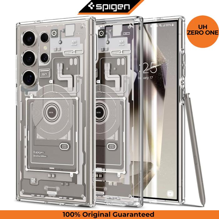 Gambar Case Samsung Galaxy S24 Ultra 5G Spigen Hybrid Zero One Armor Casing - ZeroOneTITANIUM dari Xperience Store undefined Tokopedia