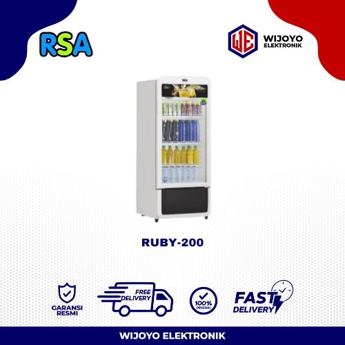 Jual RSA Showcase Display Cooler Ruby 200 / Pendingin Minuman - Chiller ...