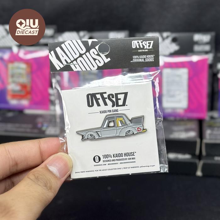 NISSAN NISMO 白r34 Kaido house 街道ハウス　pins Kaido House Original 100% Pin - Kaido House Car Pin 100% Original