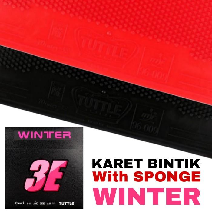 Gambar TURTLE Karet Bintik Bet pingpong with sponge 3D AUTUMN tipe Defense Ball - 3E Karet Bintik, Merah dari Huieson Store_NEW undefined Tokopedia